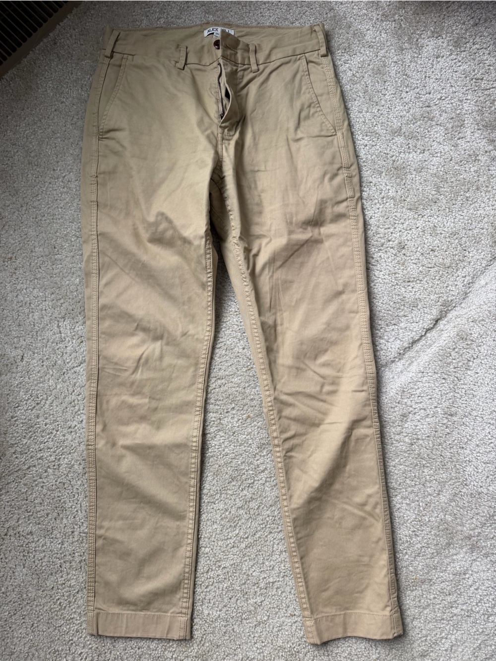 Alex Mill 29x30 slim fit khaki pants